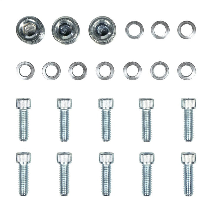 Dana 44 nodular iron diff cover hardware on a white background