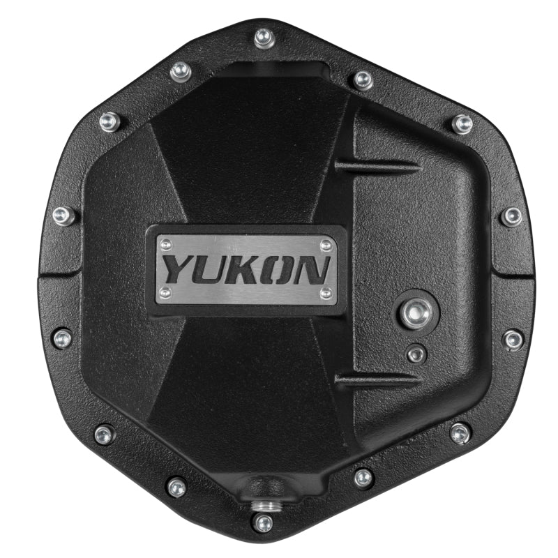 GM 11.5 heavy duty differential cover on a white background