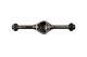 40 Spline 14 Bolt Rear Axle with Spindles, Machined Hubs, Bearings, & Studs